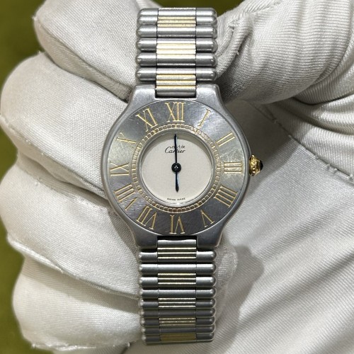 Preowned Cartier Must 21 Quartz 1990s